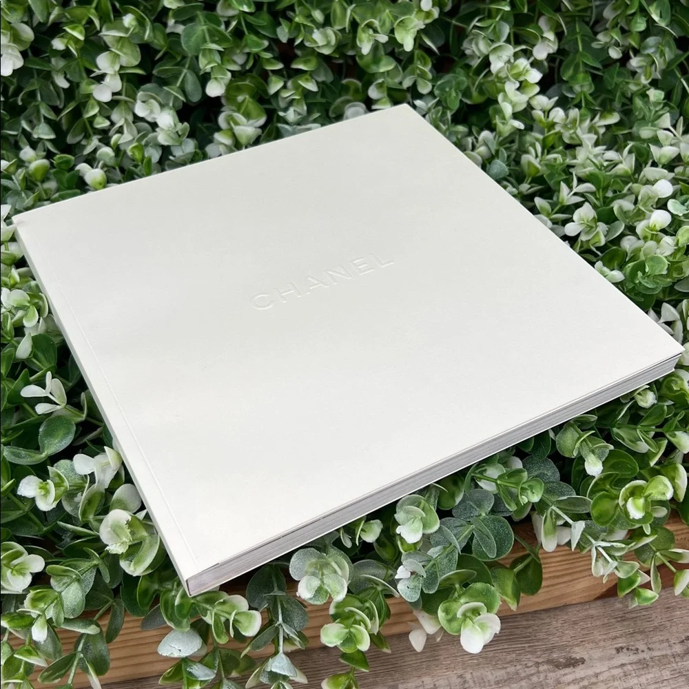 CHANEL Large White Coffee Table Book